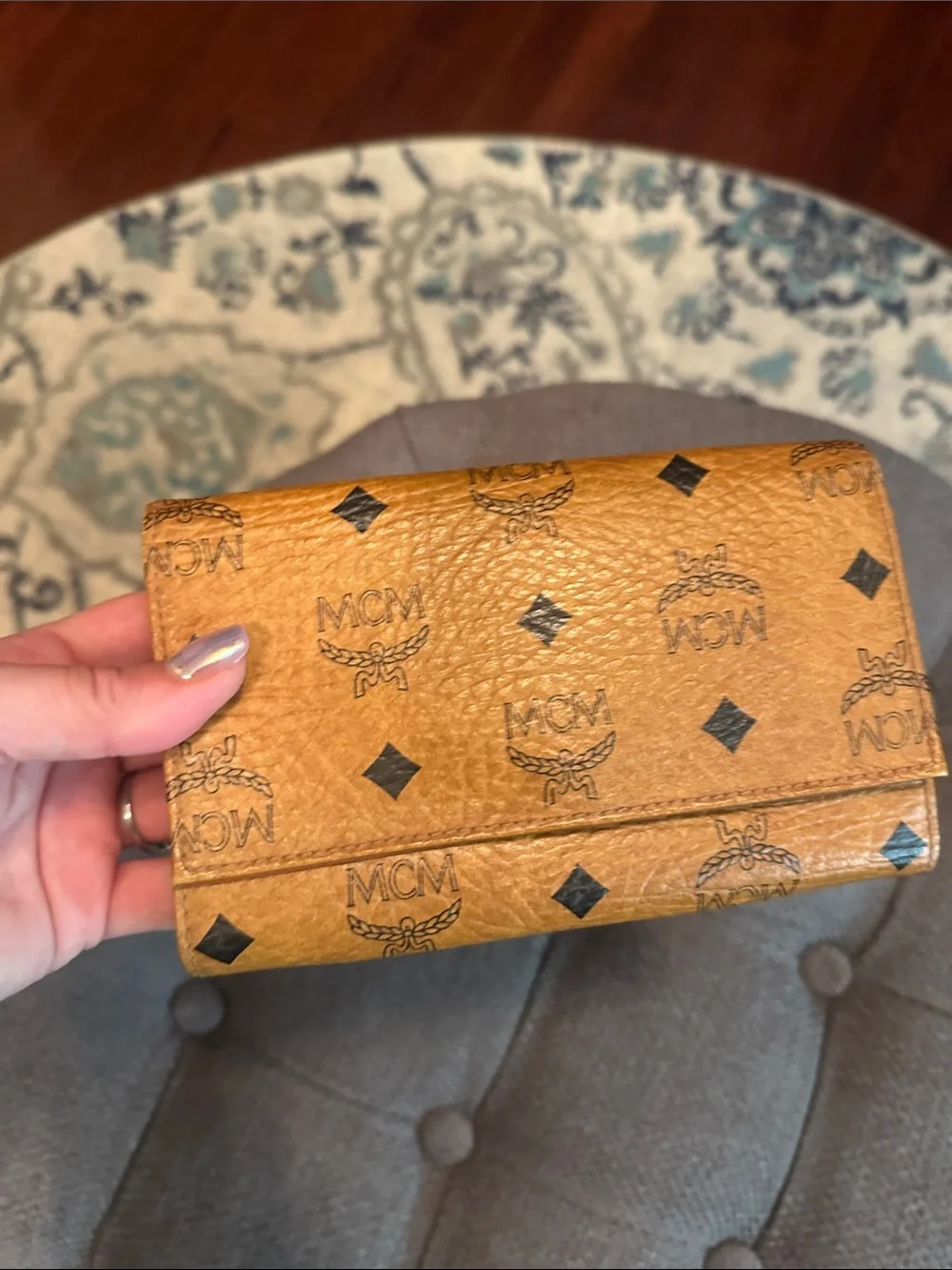 Amazing condition MCM cognac color wallet - Picture 10 of 10